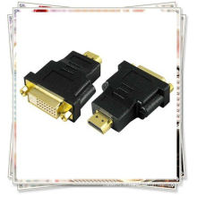 DVI F femelle TO HDMI M mâle GOLD 1080P PC MAC ADAPTER CONVERTER HD